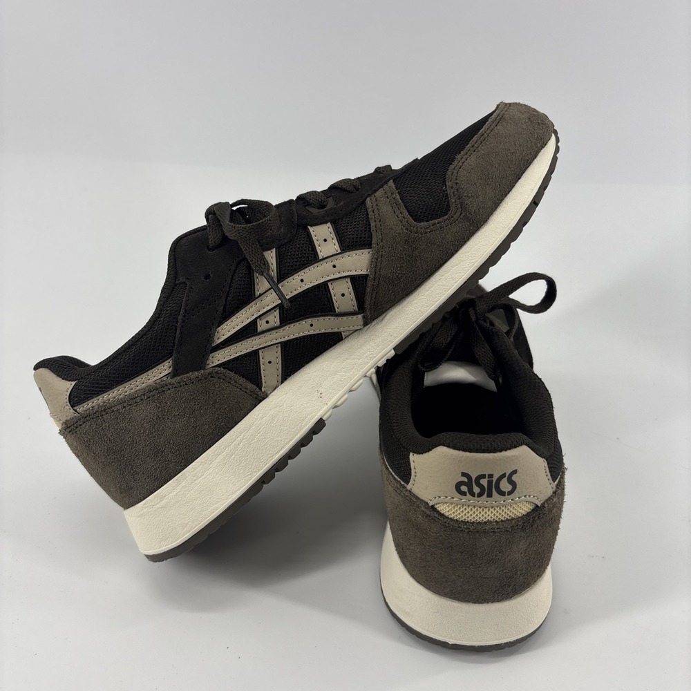 ASICS Lyte Classic Men's Ortholite Sneakers Sz 8.5 Black/Gravel 90's Inspired - Picture 7 of 8